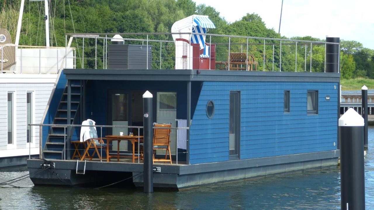 Hotel Hausboot Harmonie Stralsund Exterior foto