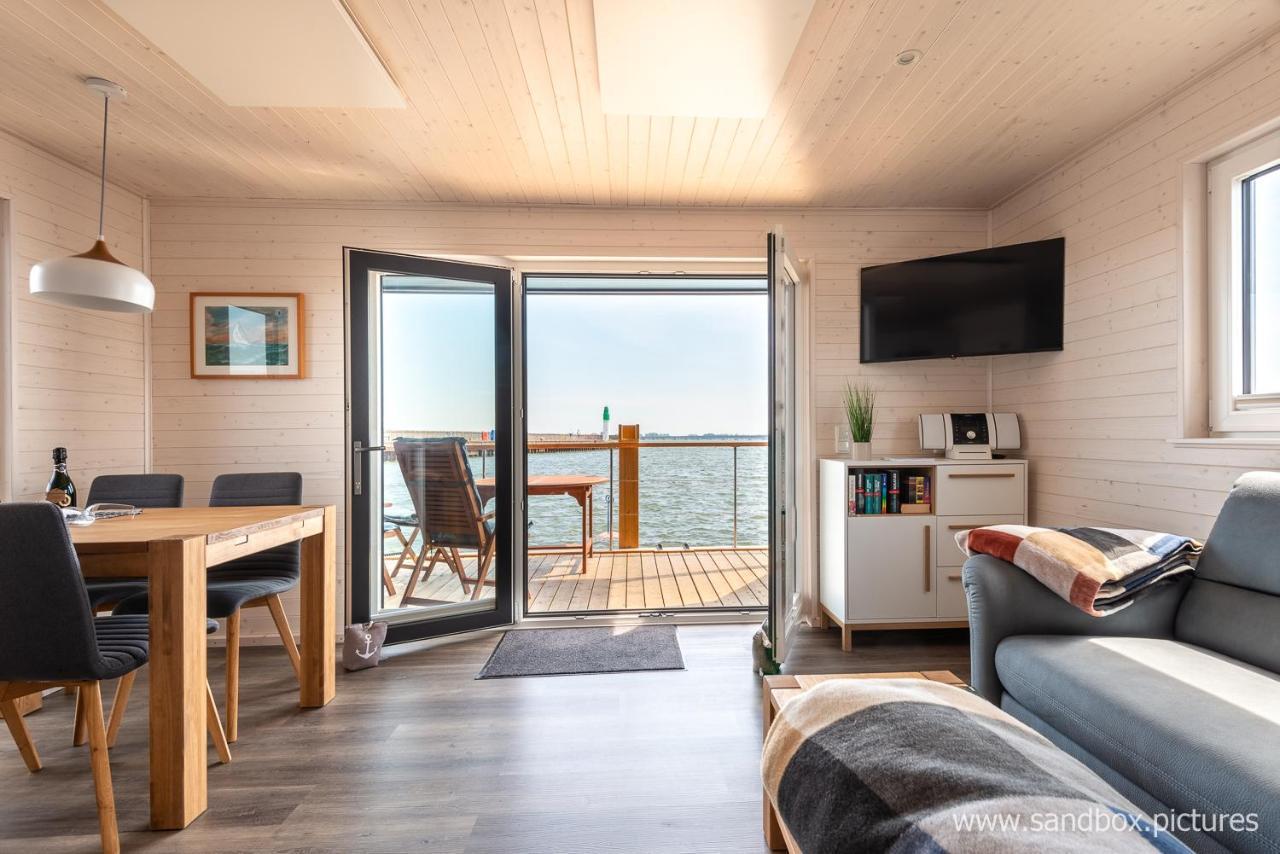 Hotel Hausboot Harmonie Stralsund Exterior foto