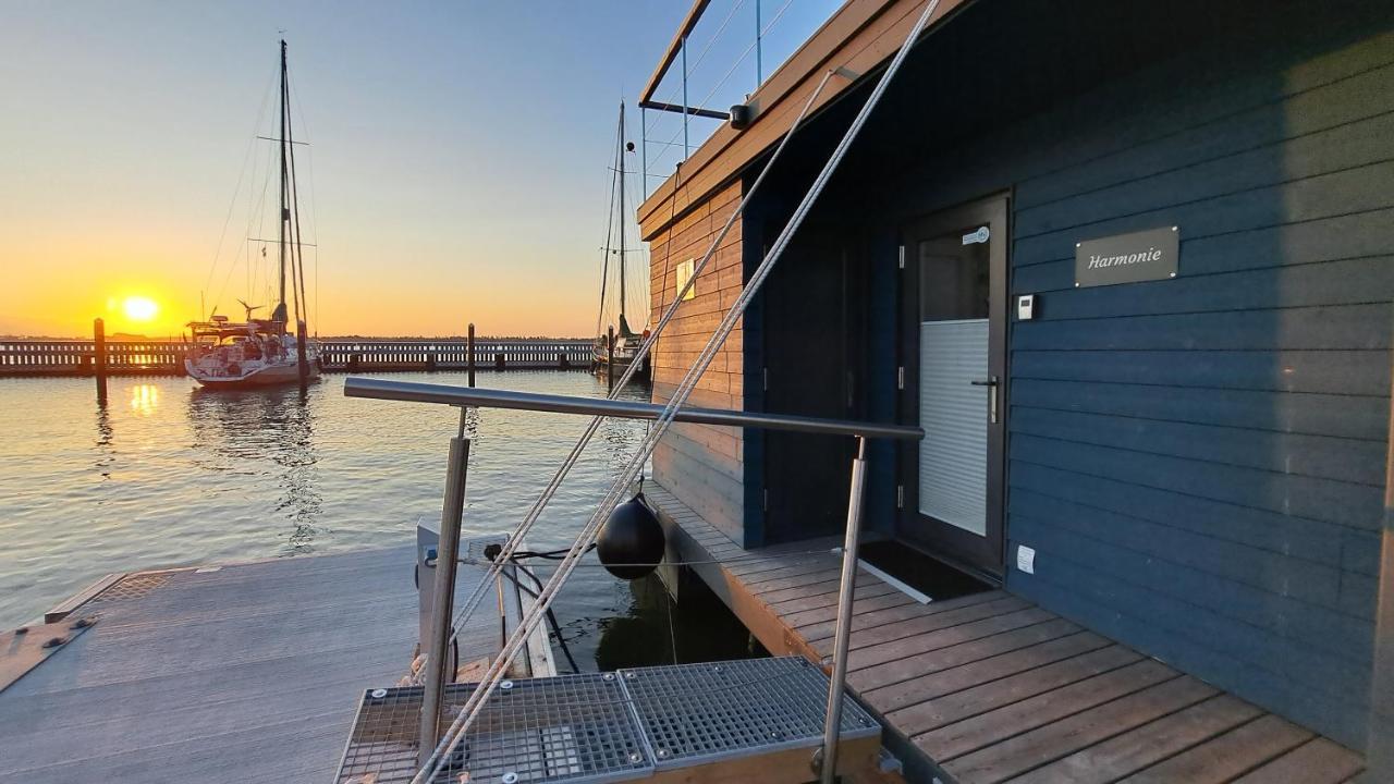 Hotel Hausboot Harmonie Stralsund Exterior foto