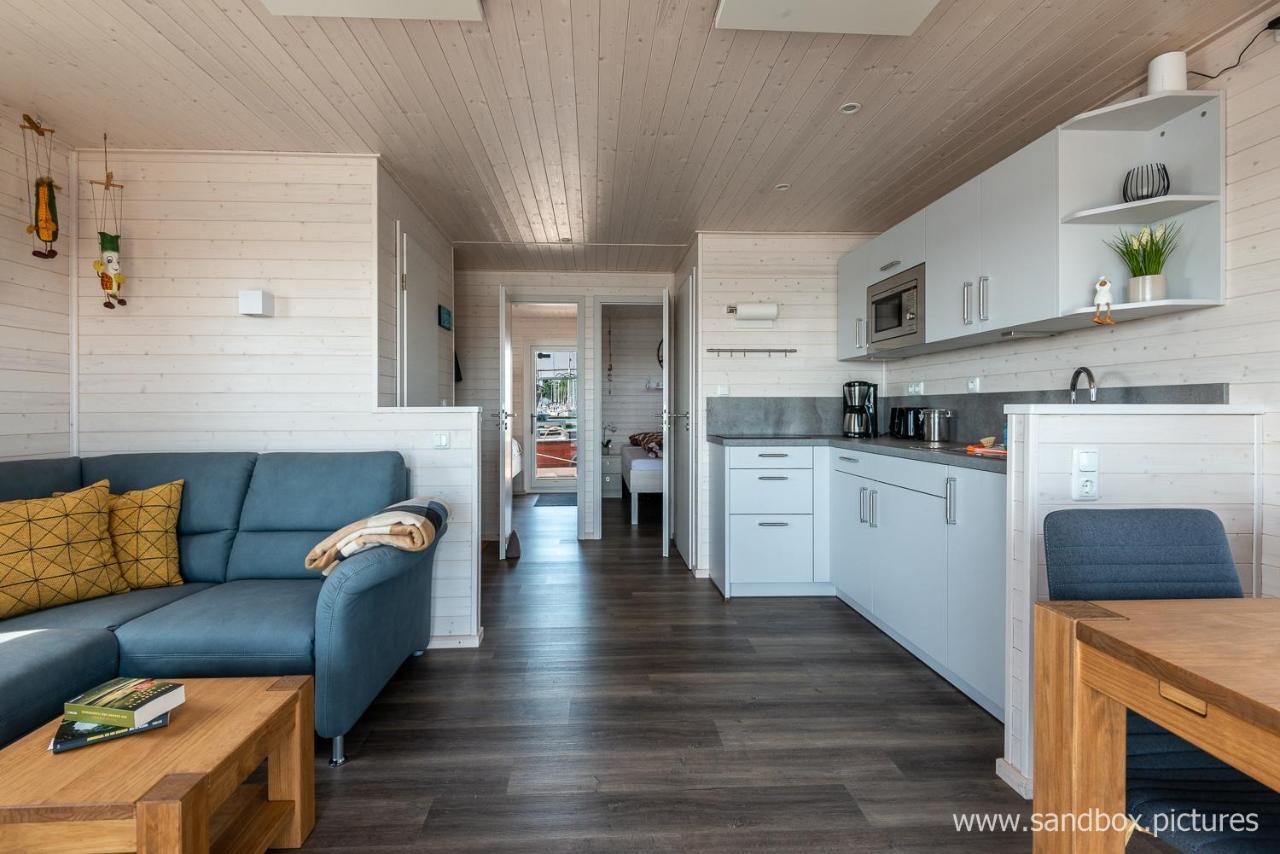 Hotel Hausboot Harmonie Stralsund Exterior foto