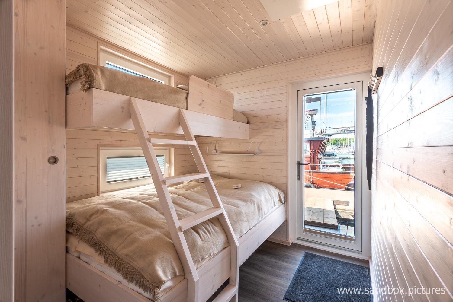 Hotel Hausboot Harmonie Stralsund Exterior foto